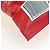 BALENCIAGA Chips Bag Clutch Bag Beschichtetes Canvas Rot Silber Auth 196449SAM - Ansicht 15