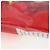 BALENCIAGA Chips Bag Clutch Bag Beschichtetes Canvas Rot Silber Auth 196449SAM - Ansicht 5