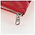 BALENCIAGA Chips Bag Clutch Bag Beschichtetes Canvas Rot Silber Auth 196449SAM - Ansicht 9