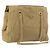 PRADA Chain Tote Bag Nylon Beige Gold Auth 194329 Golden
