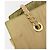 PRADA Chain Tote Bag Nylon Beige Gold Auth 194329 Golden - Ansicht 10