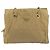 PRADA Chain Tote Bag Nylon Beige Gold Auth 194329 Golden - Ansicht 13