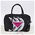 Sac à main PRADA en cuir 2 voies Noir Argent Auth ka5717M Argenté - vue 12