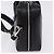 Sac à main PRADA en cuir 2 voies Noir Argent Auth ka5717M Argenté - vue 3