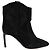 Stivali western Ba&Sh in camoscio nero