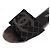 Mules Chanel in pelle nera Nero - vista 5
