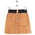 Minifalda Zadig & Voltaire Junk Suede camel Camello