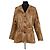 Chaqueta de algodón beige Yves Saint Laurent
