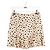 Minifalda de seda beige Dolce & Gabbana