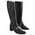 Botas Carel de cuero negro - vista 3