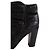 Chanel Black Cloth Ankle Boots - view 5
