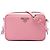 Mini borsa a tracolla Prada Saffiano Lux rosa