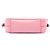 Mini borsa a tracolla Prada Saffiano Lux rosa - vista 3