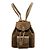 Bamboo Zaino Gucci in camoscio marrone con bambù