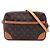 Borsa a tracolla Louis Vuitton Monogram Trocadero 27 Marrone