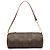 Sac à main Louis Vuitton Monogram Papillon Pochette Marron