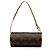 Borsa a mano Louis Vuitton Monogram Papillon Pochette Marrone