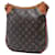 Borsa a tracolla Louis Vuitton Monogram Odeon PM Marrone - vista 2