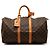 Borsa da viaggio Louis Vuitton Monogram Keepall 45 Marrone