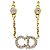 Collana Dior Clair D Lune placcata oro D'oro - vista 2