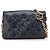 Borsa a tracolla Pochette Coussin Louis Vuitton Monogram Embossed nera Nero