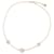 Collana Destiny Dior placcata oro CD con madreperla D'oro