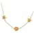 Collana Destiny Dior placcata oro CD con madreperla D'oro - vista 4
