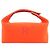 Borsa Vanity Case Hermès Small Toile Bride A Brac Arancione