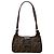 Borsa a tracolla Fendi Zucca Canvas marrone