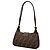 Borsa a tracolla Fendi Zucca Canvas marrone - vista 2