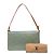 Borsa a tracolla Louis Vuitton Monogram Vernis Pochette Lexington Verde - vista 7