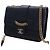 Borsa a tracolla Chanel Large Quilted Sheepskin con patta e catena frontale, Nera Nero - vista 12