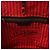 Borsa a tracolla Louis Vuitton Neverfull MM Damier Ebene in marrone N51105 Rosso - vista 12