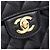 Borsa a tracolla Chanel Matelassé Double Flap Nero - vista 6