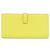 Hermès Cartera larga Hermes Bearn Soufflé Verso Dorado Amarillo - vista 2