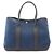 Hermès Borsa Tote Hermes Garden Party PM Nero Blu