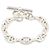 Hermès Bracciale Hermes Chaine d'Ancre PM con charm Argento - vista 2