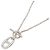Hermès Collana Hermes Chaine d'Ancre Amulette Argento
