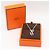 Hermès Collana Hermes Chaine d'Ancre Amulette Argento - vista 6