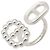 Hermès Hermes Chaine d'Ancre Area II Ring Silber