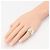 Ring Hermès Anello Hermes Chaine d'Ancre Enchainee GM in Argento 925 - vista 7