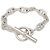 Hermès Bracciale con Charm Hermes Chaine d'Ancre MM Argento