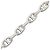 Hermès Bracciale con Charm Hermes Chaine d'Ancre MM Argento - vista 5