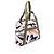 Hermès Beach Bag Pict de Plage Multicolore Beige Blu navy - vista 2