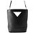 Borsa a mano in pelle nera Yves Saint Laurent Nero