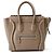 Céline Borsa a mano Celine Luggage Micro Shopper Grigio