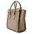 Céline Borsa a mano Celine Luggage Micro Shopper Grigio - vista 2