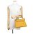 Hermès Borsa Hermes Kelly 28 in pelle Togo Jaune Ambre Giallo - vista 4