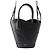 Borsa Salvatore Ferragamo Cutout S in pelle di vitello Nero