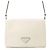 Borsa a tracolla Prada Grace in vitello con triangolo Bianco